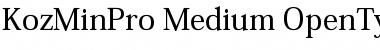 Kepler Std Semicondensed Subhead Preview
