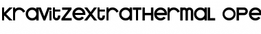 Kravitz ExtraThermal Font