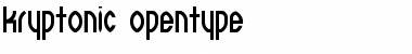 Kryptonic Regular Font