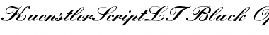 Download Kuenstler Script LT Font