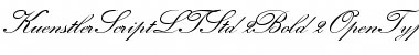 Download Kuenstler Script LT Std Font Download Kuenstler Script LT Std Font