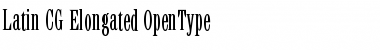 Download Latin CG Elongated Font Download Latin CG Elongated Font
