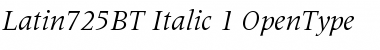 Download Latin 725 Font