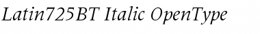 Download Latin 725 Font