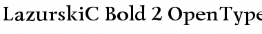 Klavika Bold Caps Bold Italic Preview