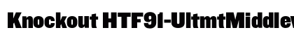 Knockout HTF91-UltmtMiddlewt Font