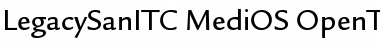Legacy Sans ITC Medium OS Font