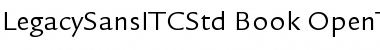 Legacy Sans ITC Std Book Font