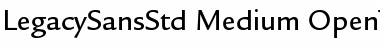 ITC Legacy Sans Std Medium Font