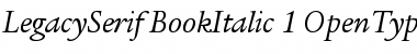 Download ITC Legacy Serif Font