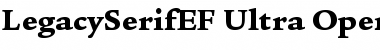 LegacySerifEF Ultra Font