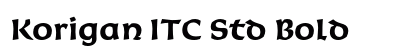 Korigan ITC Std Bold preview