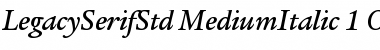 Download ITC Legacy Serif Std Font