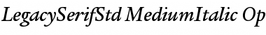 Download ITC Legacy Serif Std Font