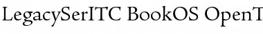 Legacy Serif ITC Book OS Font