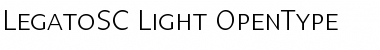 Legato SC Light Font