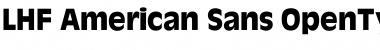 LHF American Sans Font