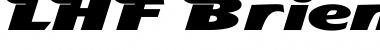 Download LHF Brien Font