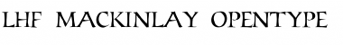 LHF Mackinlay Regular Font