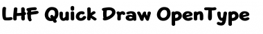 Download LHF Quick Draw Font