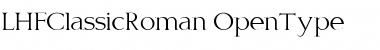 LHFClassicRoman Regular Font