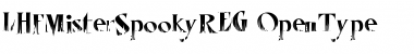 LHFMisterSpookyREG Regular Font