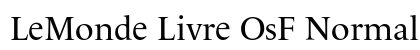 LeMonde Livre OsF Normal Preview
