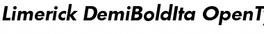 Download Limerick-DemiBoldIta Font