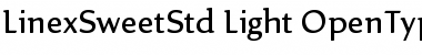 Linex Sweet Std Light Font