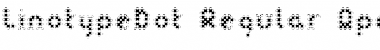 Download LinotypeDot Font