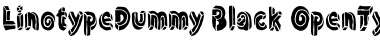 Download LTDummy Black Font