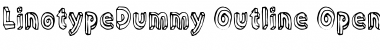 Download LTDummy Outline Font