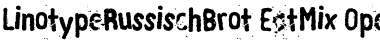 Download LTRussischBrot EatMix Font