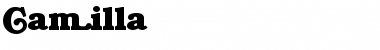 Camilla Regular Font