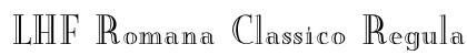 LHF Romana Classico Regular preview
