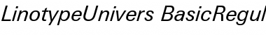 Download LinotypeUnivers Font
