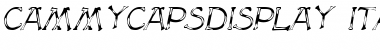 Download CammyCapsDisplay Font Download CammyCapsDisplay Font