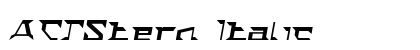 ACTStern Italic Preview