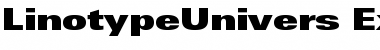 LinotypeUnivers Font