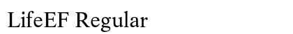 LifeEF Regular Preview