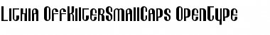 Lithia OffKilterSmallCaps Font