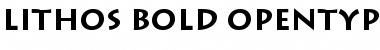 Lithos Bold Font