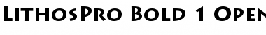 Download Lithos Pro Font