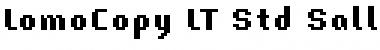 LomoCopy LT Std Sall Regular Font