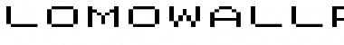 LomoWallPixel LT Std 0 Regular Font