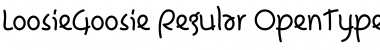 LoosieGoosie Regular Font