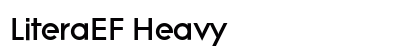 LiteraEF Heavy preview
