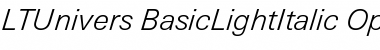 Download LTUnivers Font