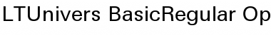 Download LTUnivers Font