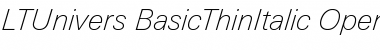 Download LTUnivers Font